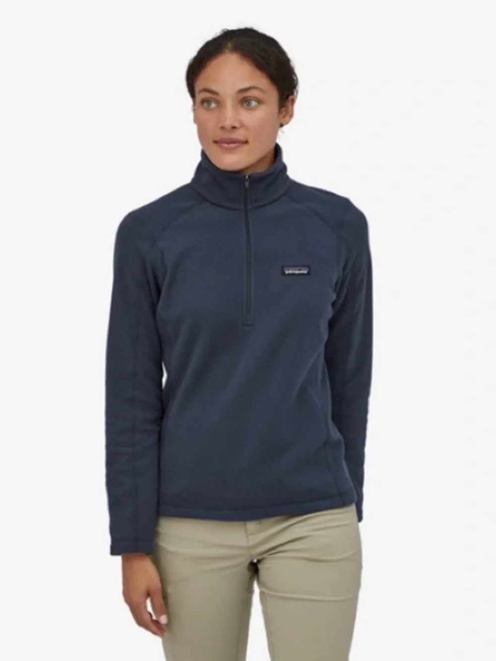 Patagonia Micro D® 1/4-Zip Fleece Sweater Womens Size L large